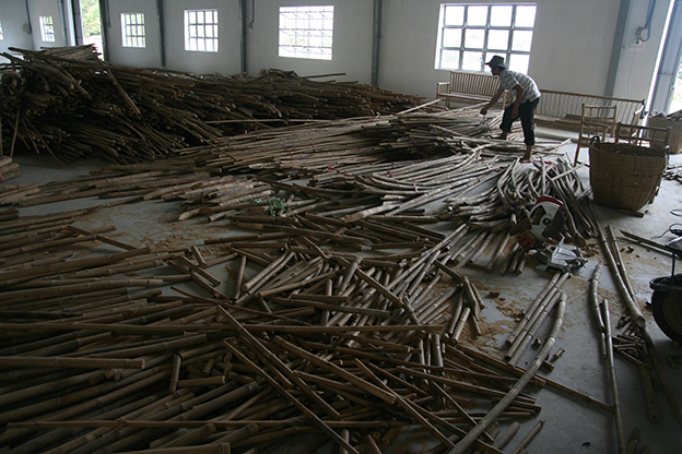 Bamboo sorting